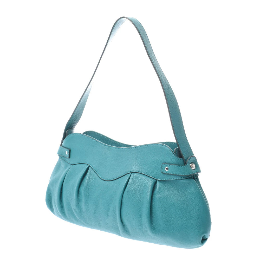 Salvatore Ferragamo Bag Emerald Hobo Green Gancini Calfskin